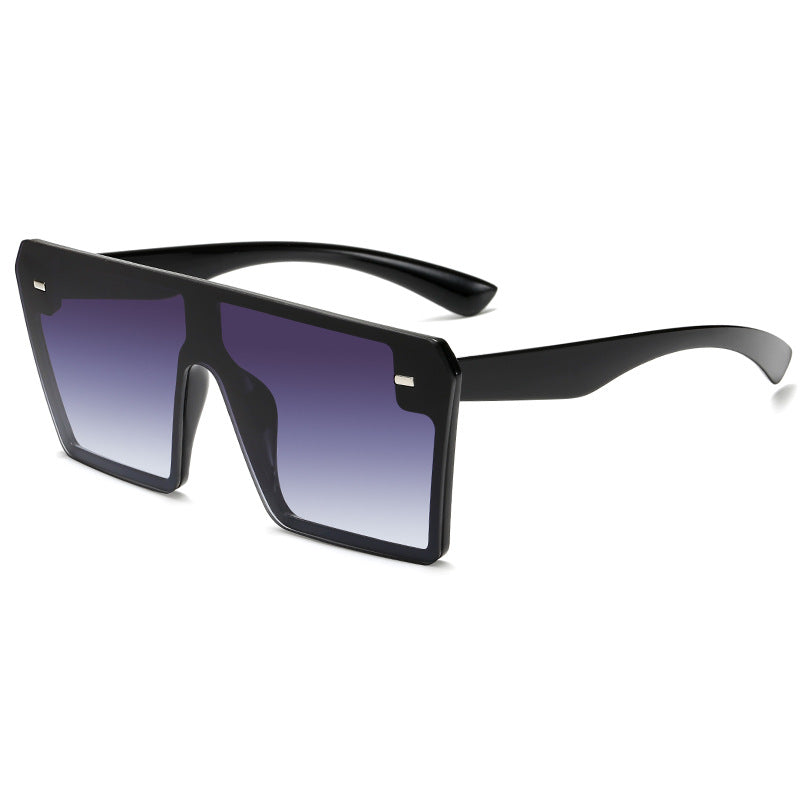 Damen Oversized Sonnenbrille im futuristischen Design Karnz