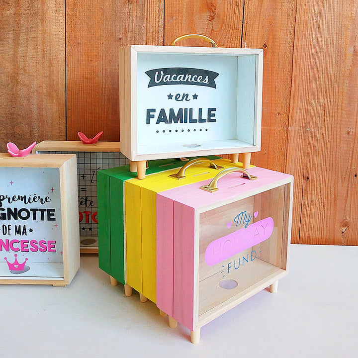 Dekorative Holz-Display-Box
