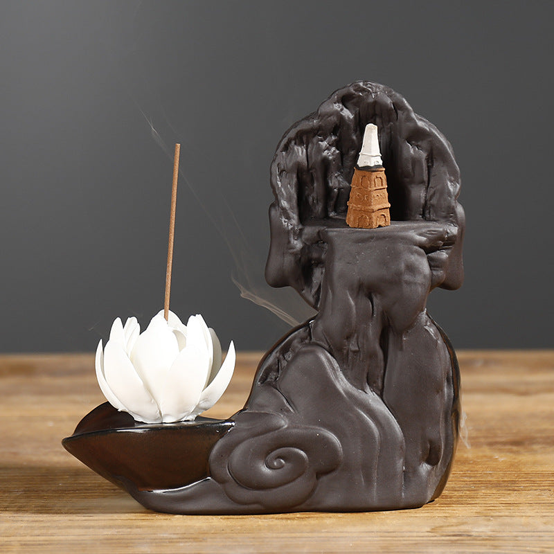 Künstlerischer Buddha Räuchergefäß