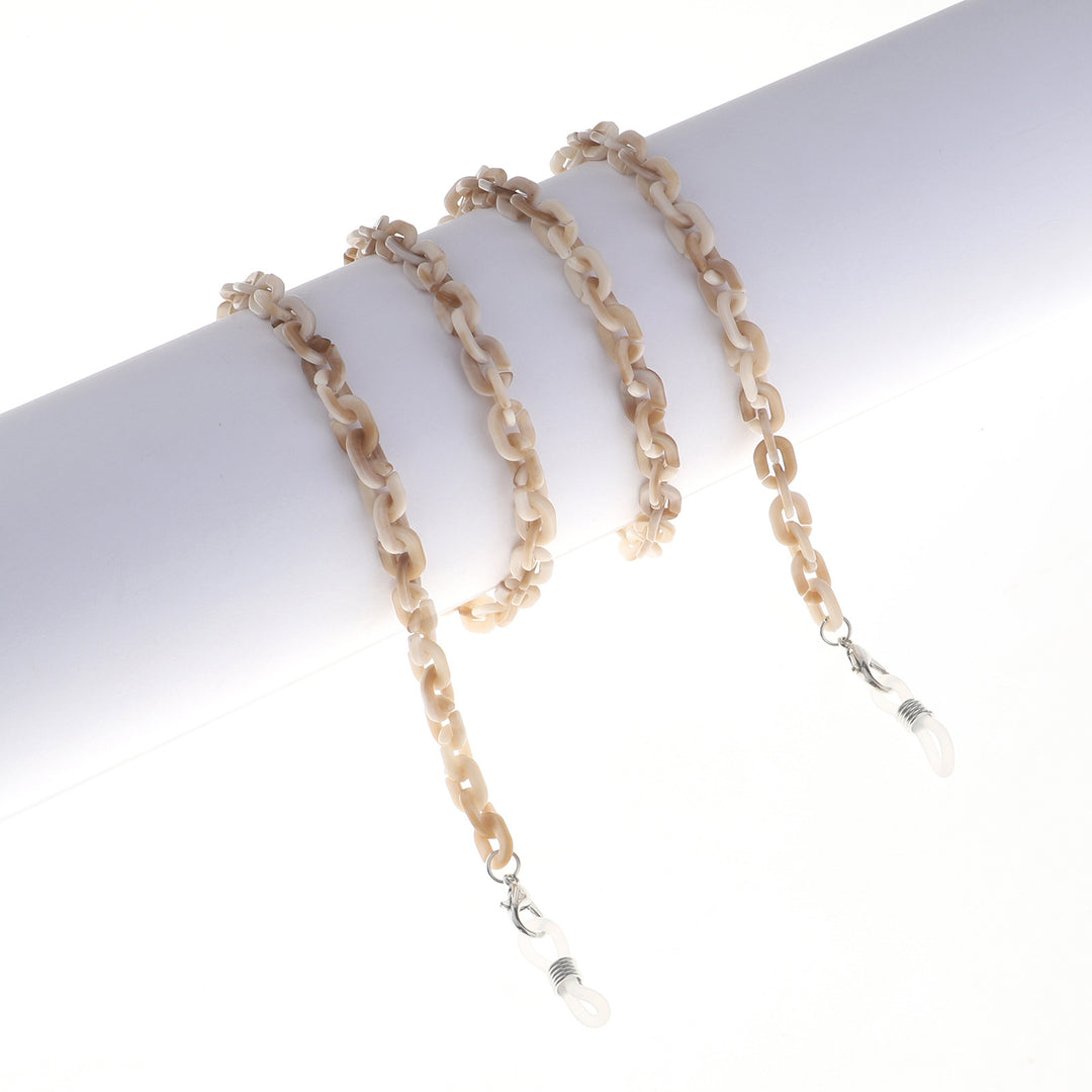 Chunky Harz Brillen Kette Karnz
