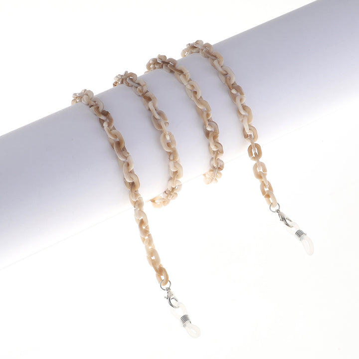 Chunky Harz Brillen Kette Karnz