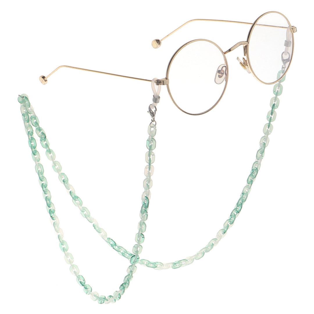 Chunky Harz Brillen Kette Karnz