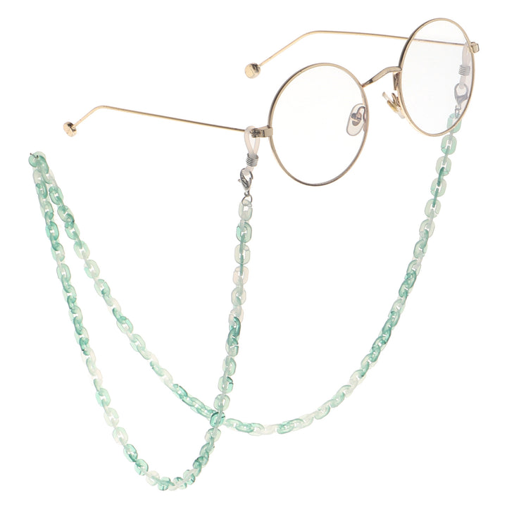 Chunky Harz Brillen Kette Karnz