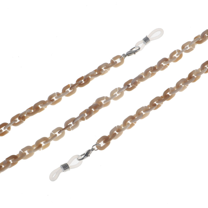 Chunky Harz Brillen Kette Karnz