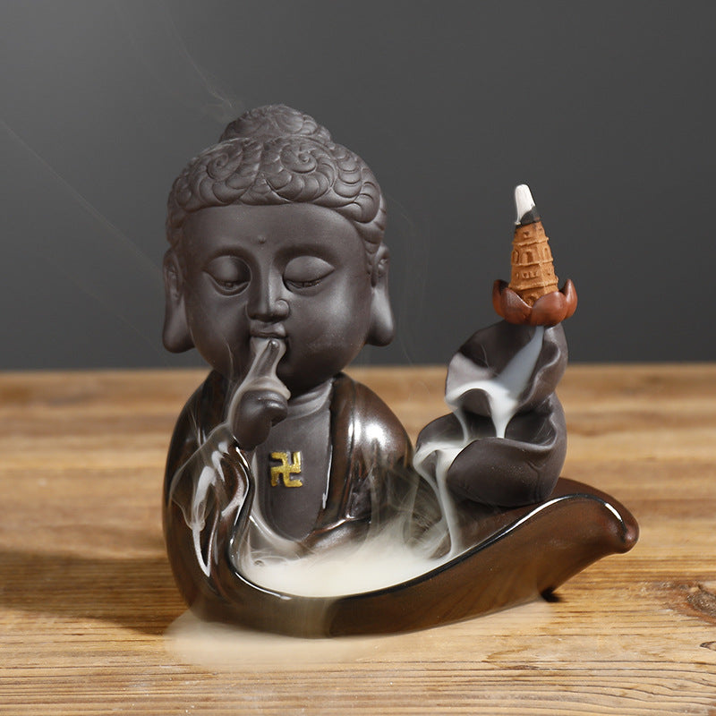 Künstlerischer Buddha Räuchergefäß
