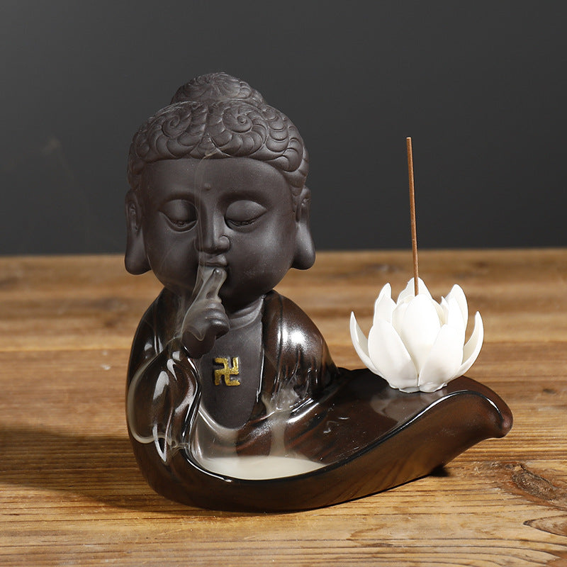 Künstlerischer Buddha Räuchergefäß