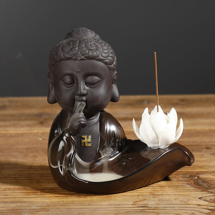 Künstlerischer Buddha Räuchergefäß