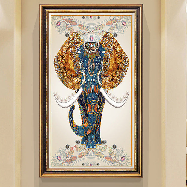Künstlerische Elefant Illustration Gerahmte Wandkunst