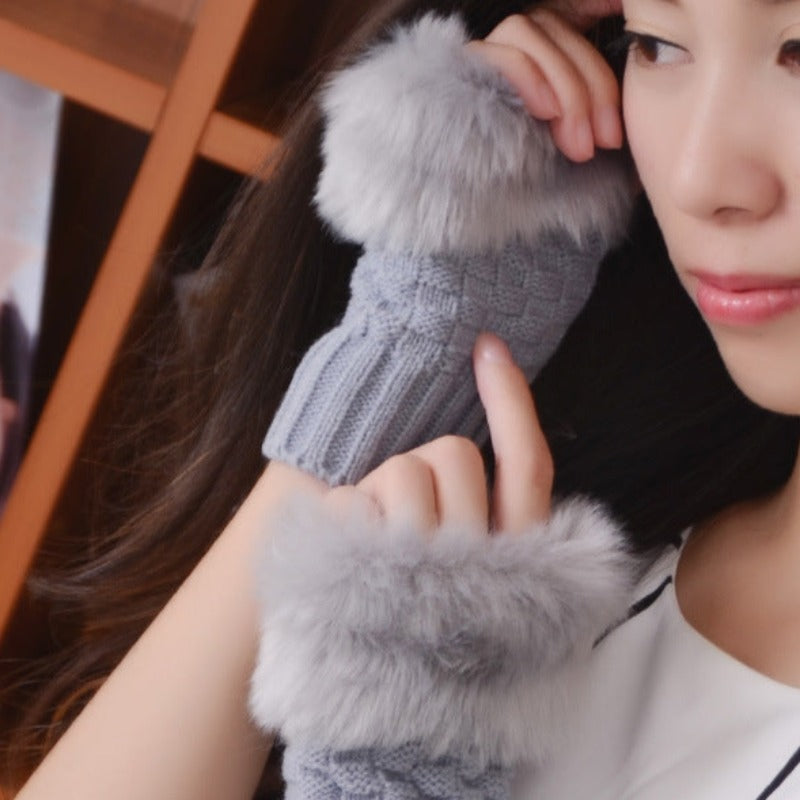 Winterpelzhandschuhe