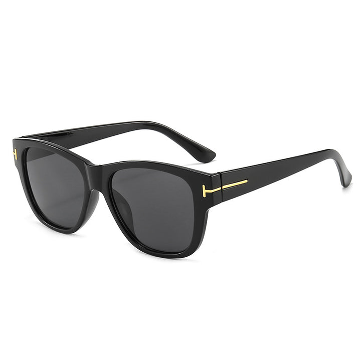 Modebewusste elegante Shield-Sonnenbrille Karnz