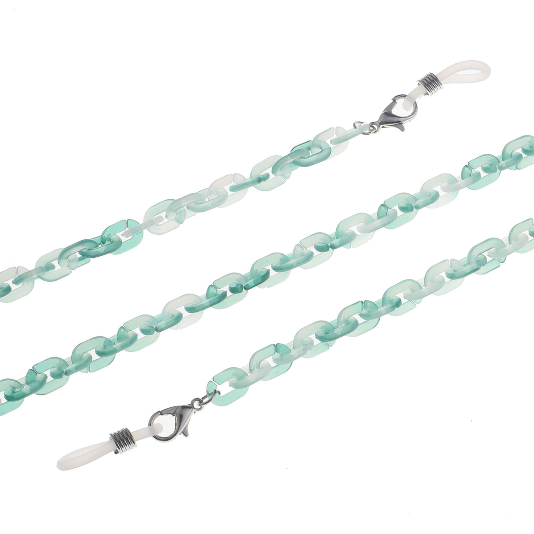 Chunky Harz Brillen Kette Karnz