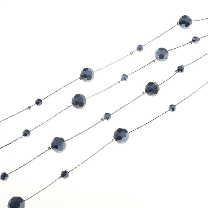 Elegante Perlen Brillen Kette Karnz