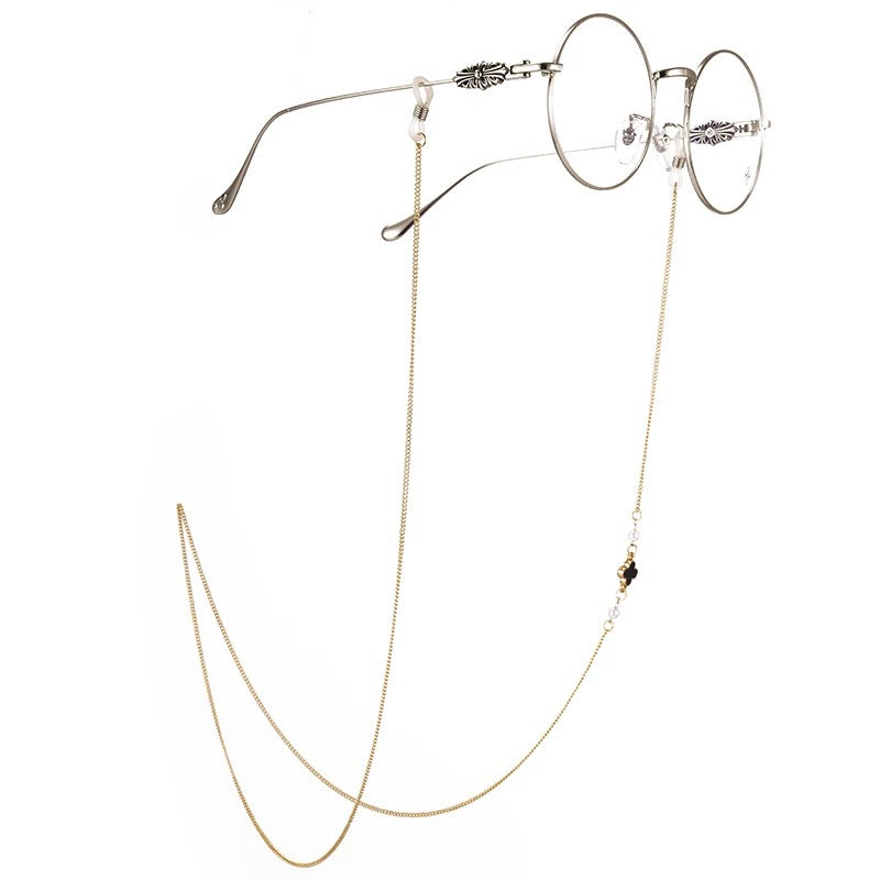 Elegante geschichtete Brillen Kette Karnz