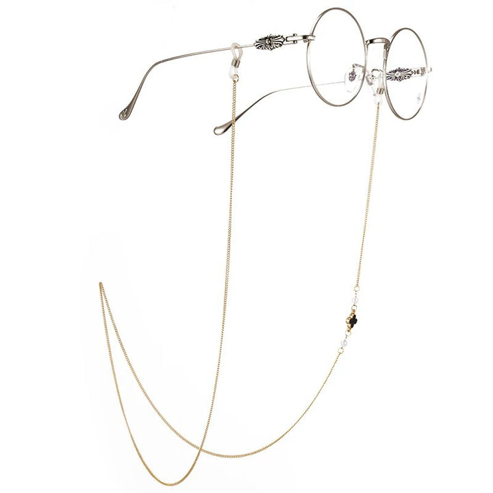Elegante geschichtete Brillen Kette Karnz