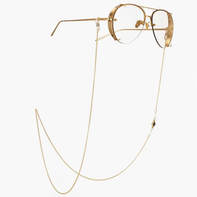 Elegante geschichtete Brillen Kette Karnz