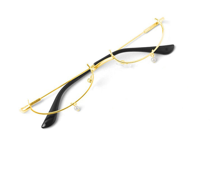 Elegante Lange Perlenkette Brillenhalter Karnz