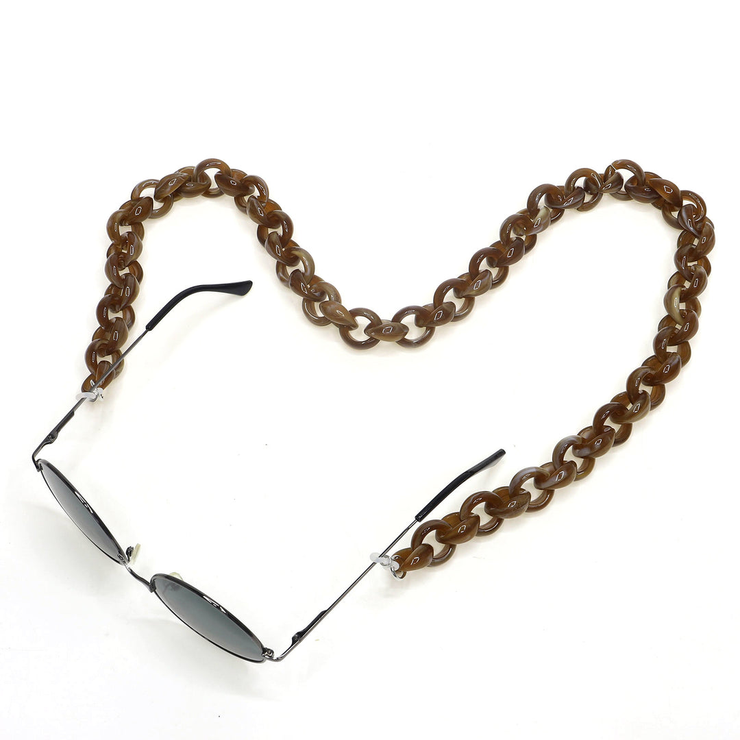 Stylische Chunky Brillen Kette Karnz