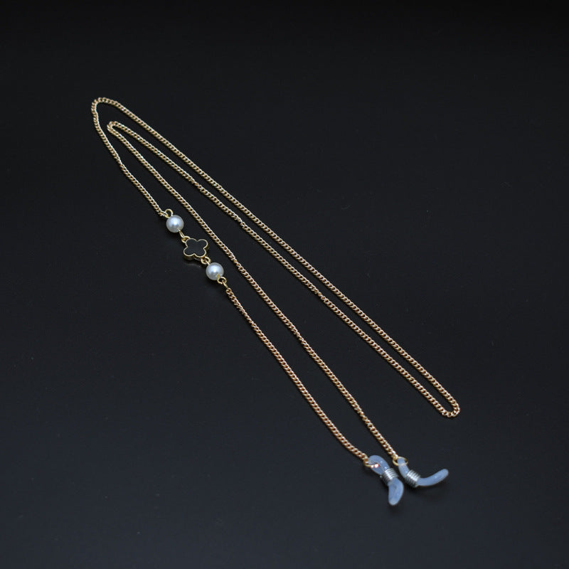 Elegante geschichtete Brillen Kette Karnz