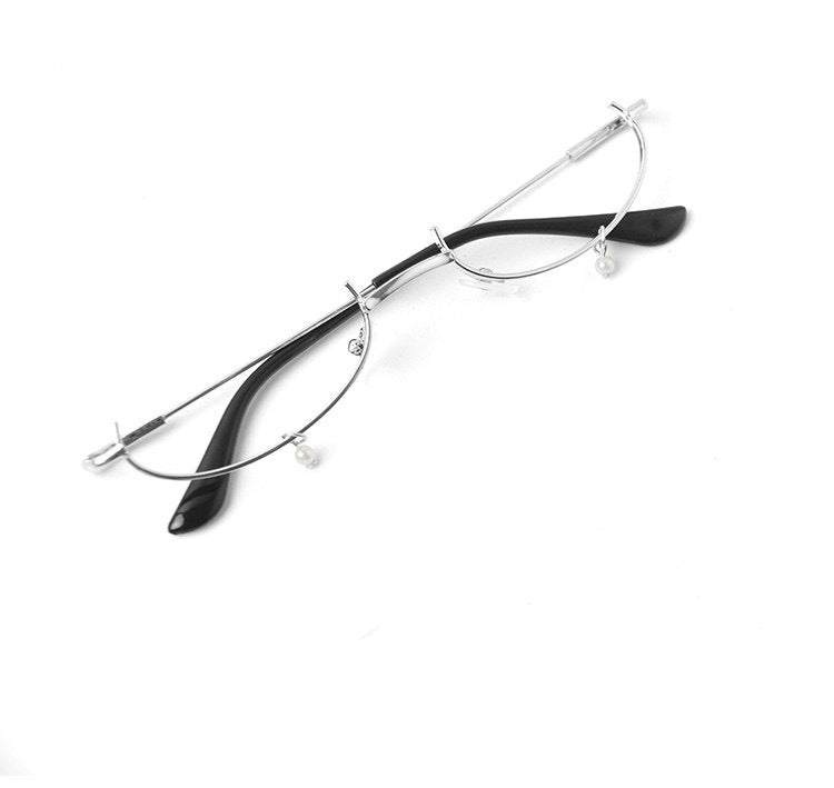Elegante Lange Perlenkette Brillenhalter Karnz