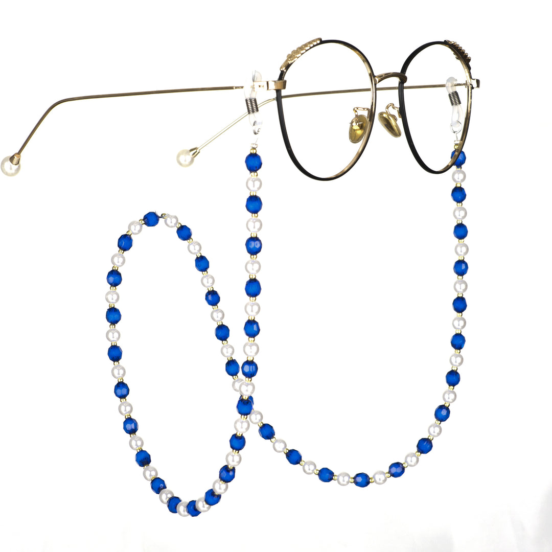 Elegante Perlen Brille Kette Karnz 1786690626