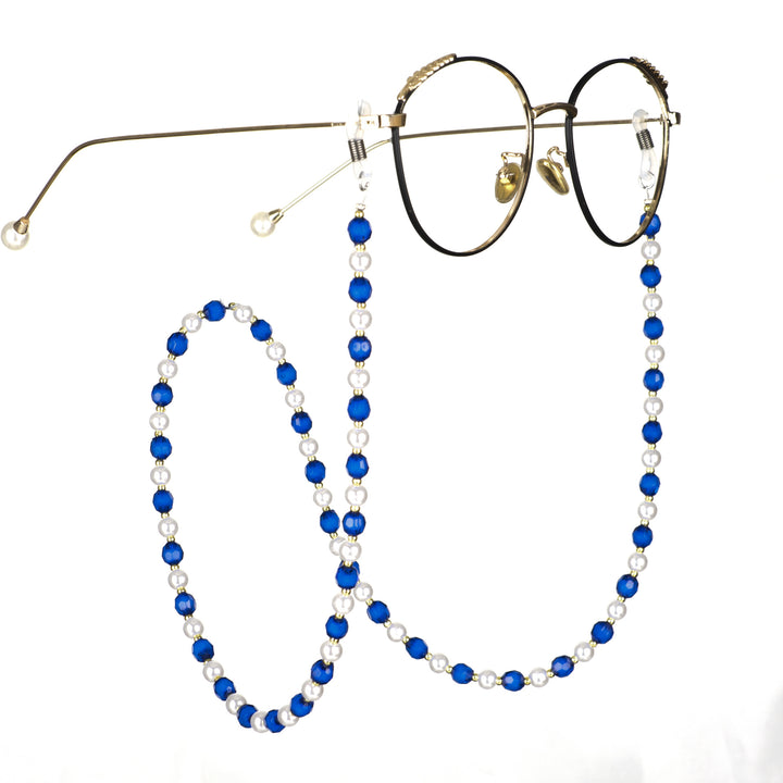Elegante Perlen Brille Kette Karnz 1786690626