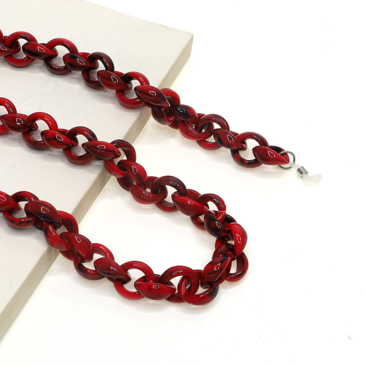 Stylische Chunky Brillen Kette Karnz