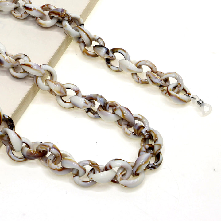 Stylische Chunky Brillen Kette Karnz