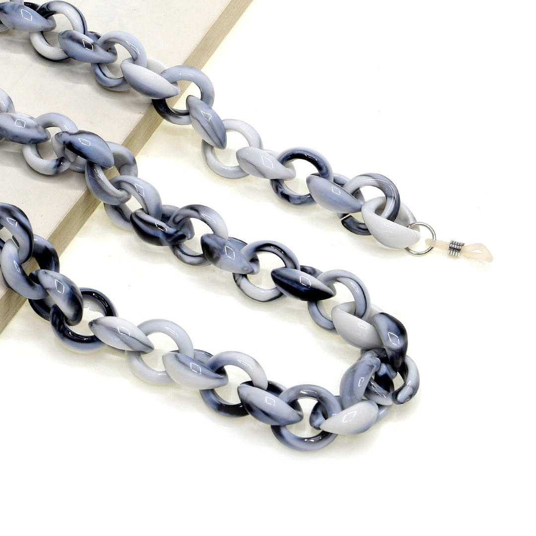 Stylische Chunky Brillen Kette Karnz