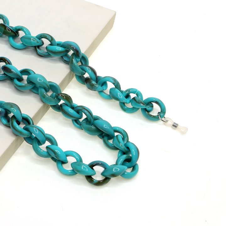 Stylische Chunky Brillen Kette Karnz