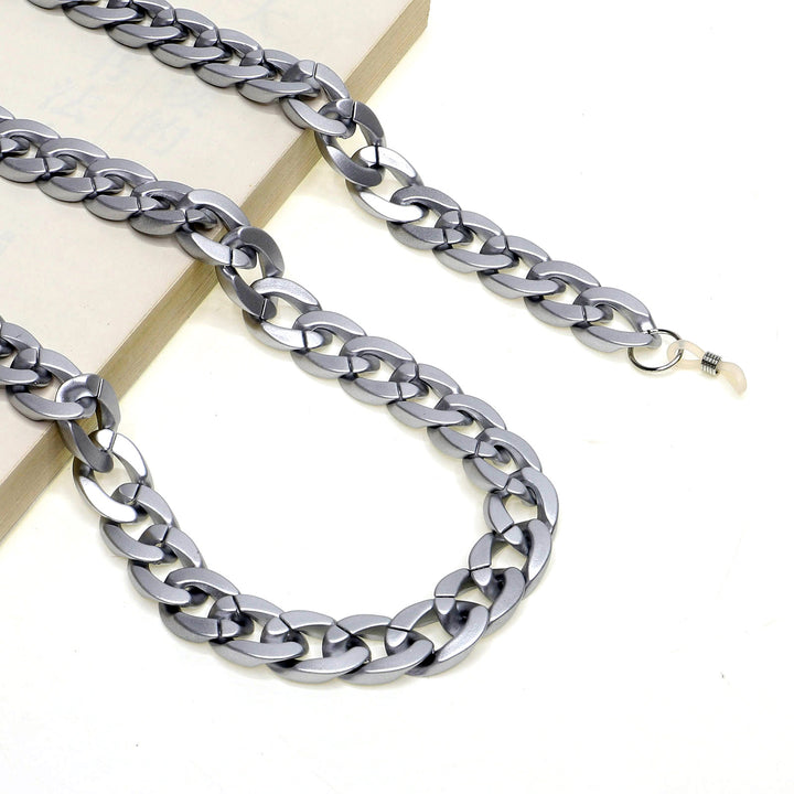 Stylische Übergroße Brillenkette Karnz
