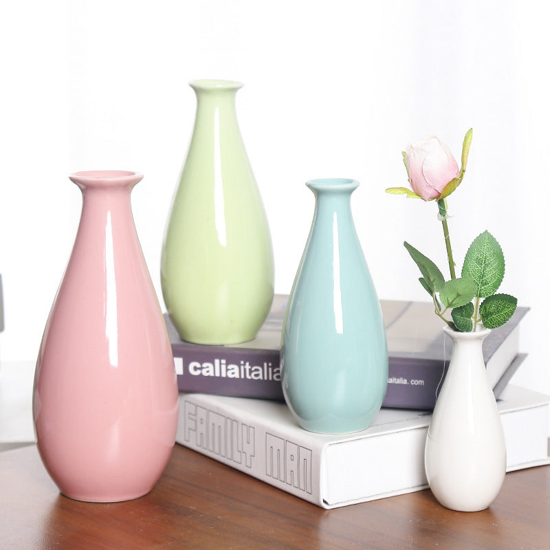 Elegante Keramische Moderne Design Blumen Vase Karnz