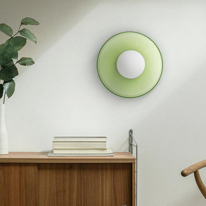 Runde Deckenlampe mit stilvoller Funktionalität - LumiSphere | Karnz