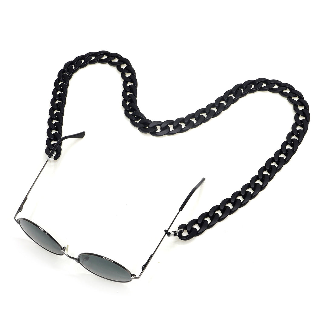 Stylische Übergroße Brillenkette Karnz