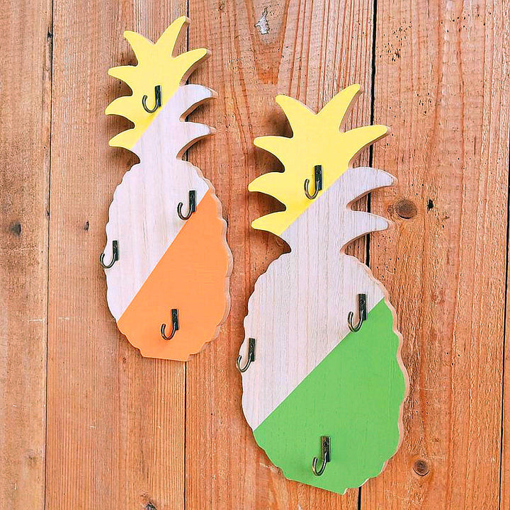 Dekorativer Ananas Wandhaken