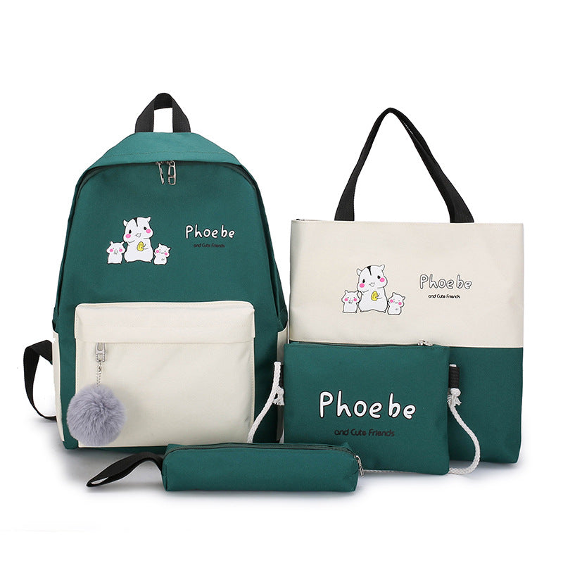 5-Teiliges Tiermotiv Taschen-Set Karnz