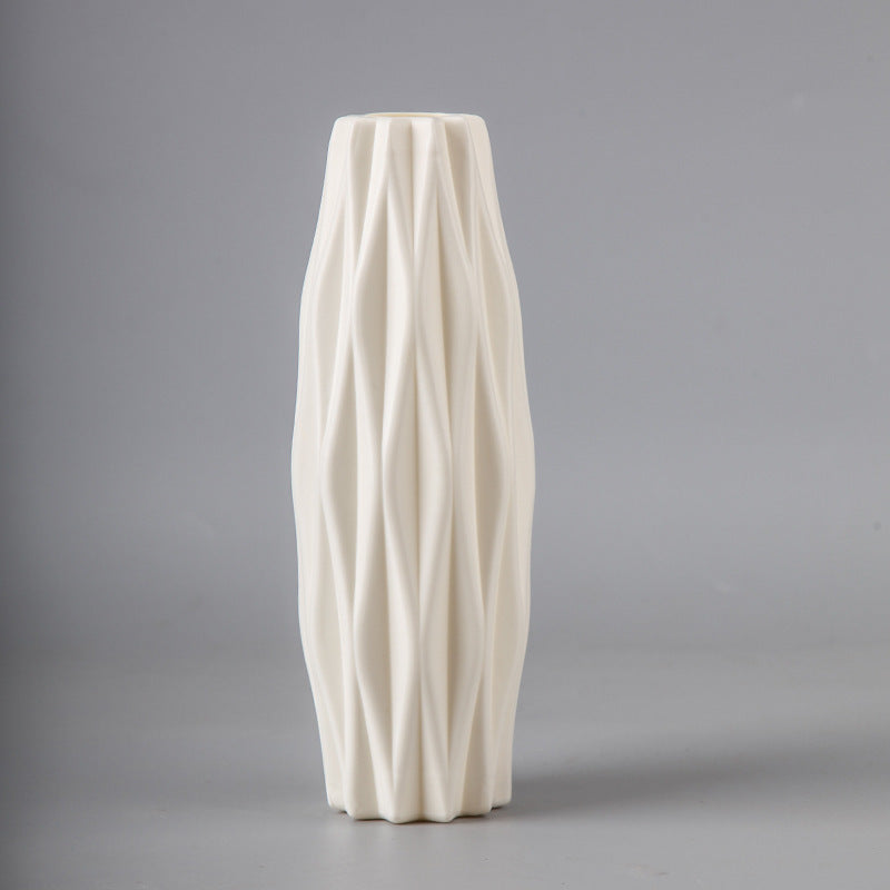 Texturierte moderne dekorative Vase Karnz
