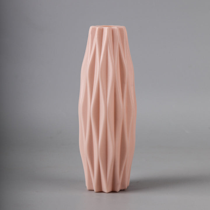 Texturierte moderne dekorative Vase Karnz