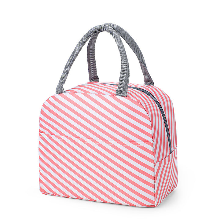 Stylische Blumen isolierte Lunch Tasche