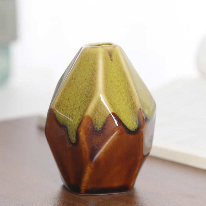 Geometrische Keramische Dekorative Vase Karnz