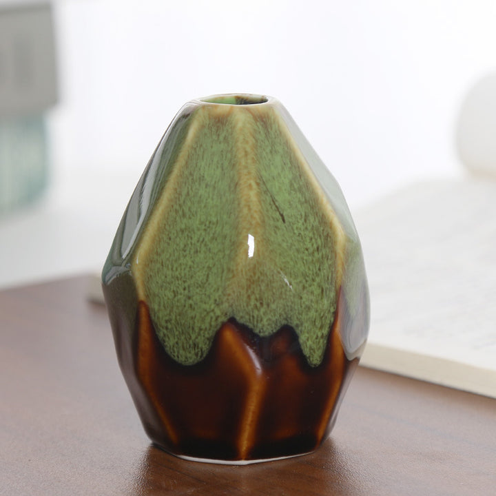 Geometrische Keramische Dekorative Vase Karnz