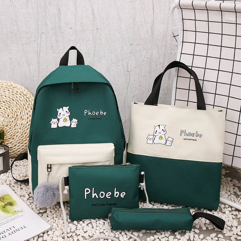5-Teiliges Tiermotiv Taschen-Set Karnz