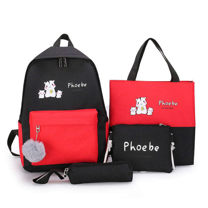 5-Teiliges Tiermotiv Taschen-Set Karnz