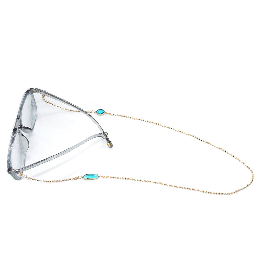 Elegante steinverzierte Brillenband Karnz