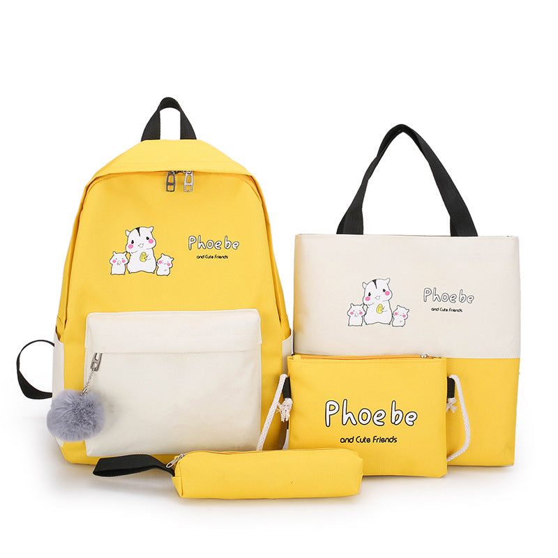 5-Teiliges Tiermotiv Taschen-Set Karnz