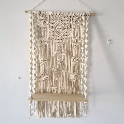 Home Decor Makramee Wandbehang Karnz