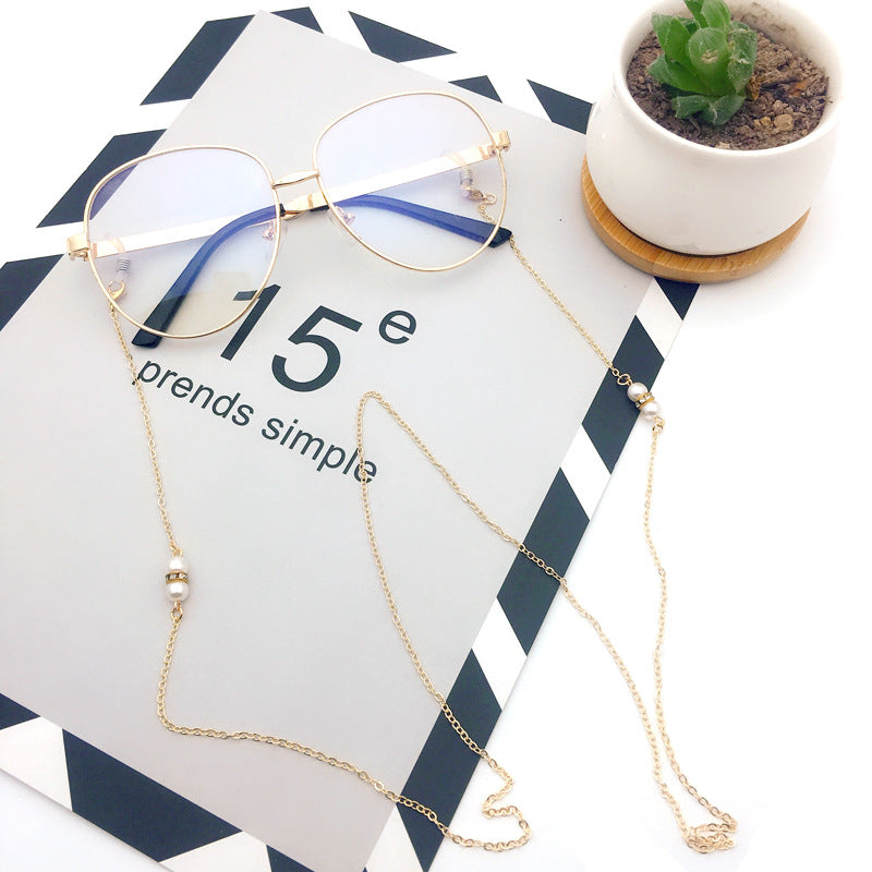 Premium Silber-Verbunden Brille Kette Karnz