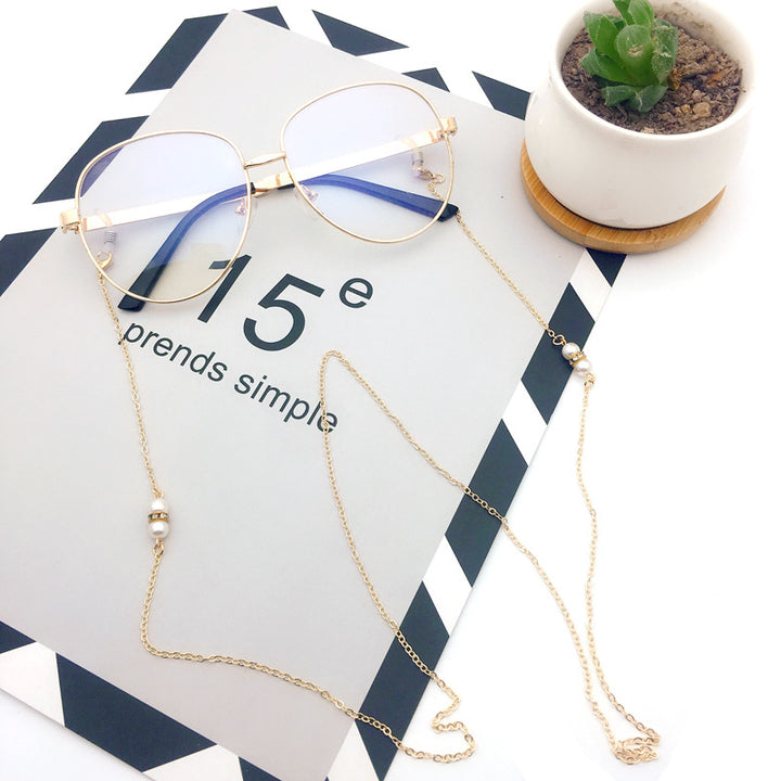Premium Silber-Verbunden Brille Kette Karnz