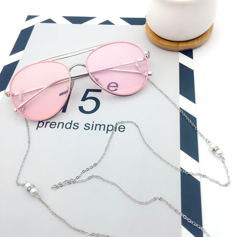 Premium Silber-Verbunden Brille Kette Karnz