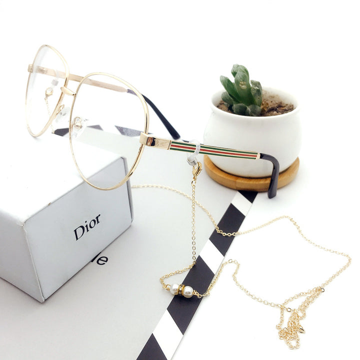 Premium Silber-Verbunden Brille Kette Karnz