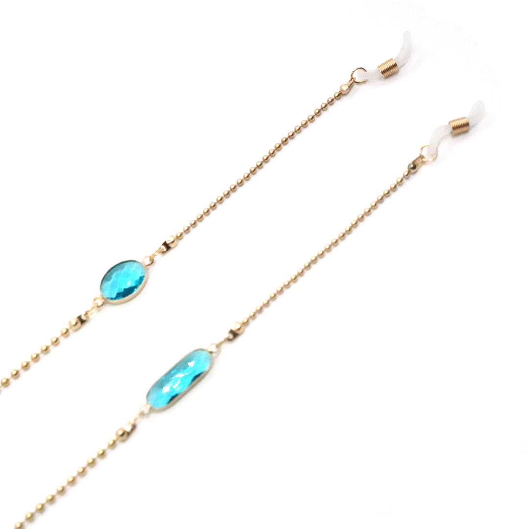 Elegante steinverzierte Brillenband Karnz